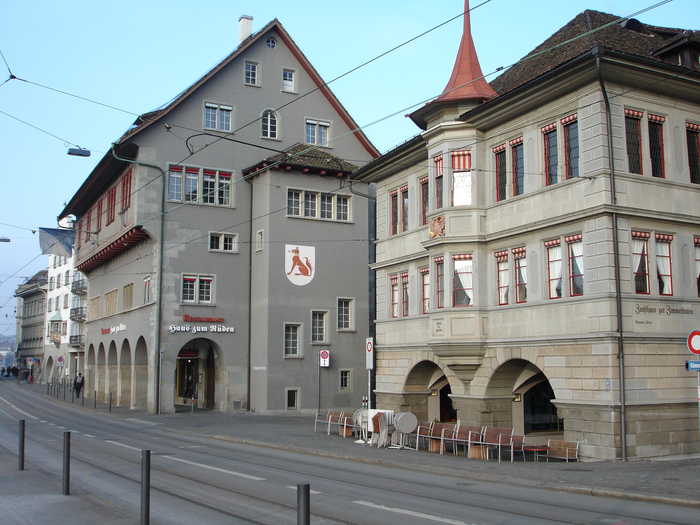 Zurich, One of the Restaurants