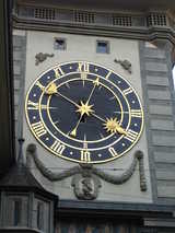 Bern, Clock (86 kbytes) - Click to enlarge