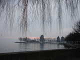 Lausanne, Sunset by the Lake (62 kbytes) - Click to enlarge